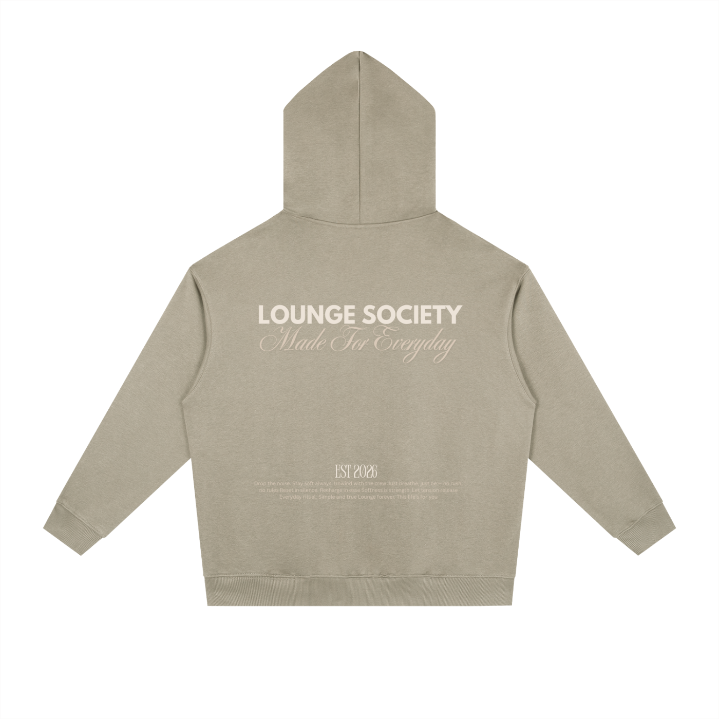 Essential Heavyweight Drop-Shoulder Hoodie