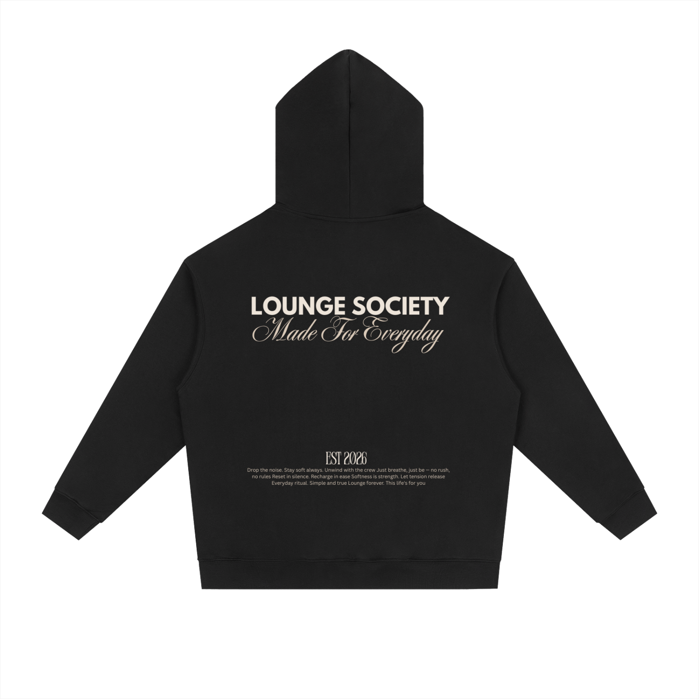 Essential Heavyweight Drop-Shoulder Hoodie