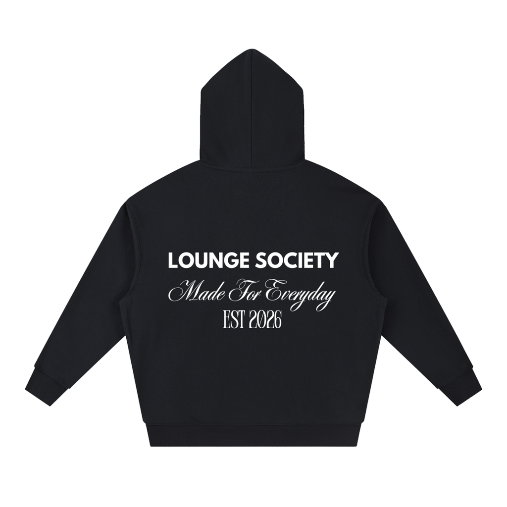 Essential Boxy Heavyweight Drop-Shoulder Hoodie