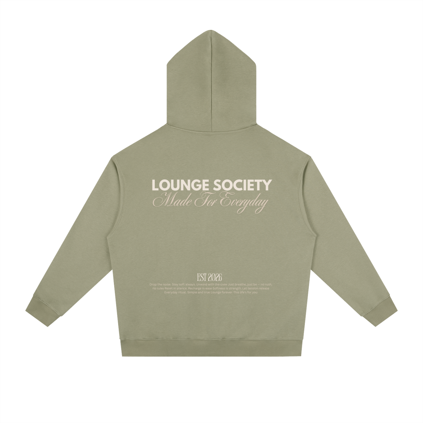 Essential Heavyweight Drop-Shoulder Hoodie