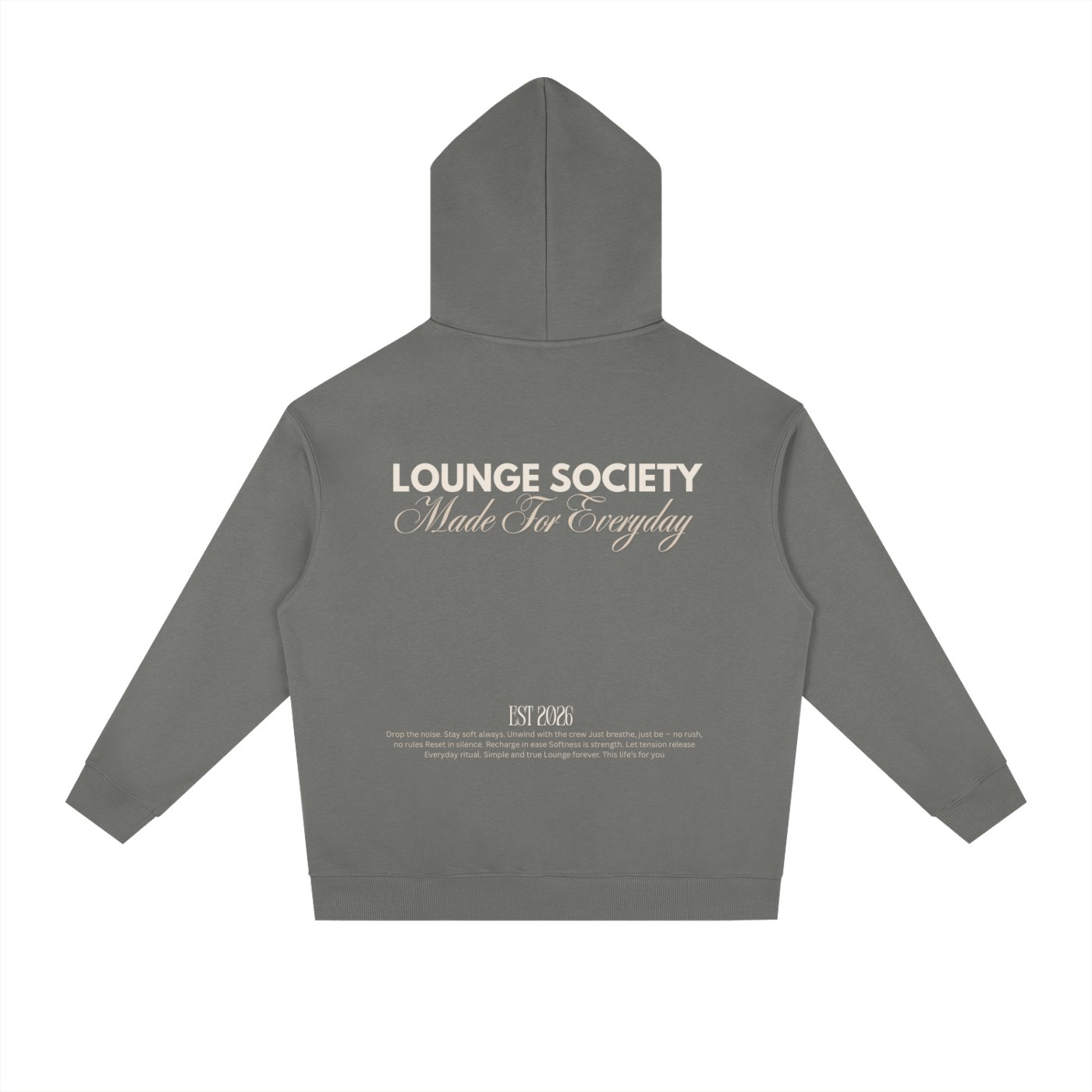 Essential Heavyweight Drop-Shoulder Hoodie