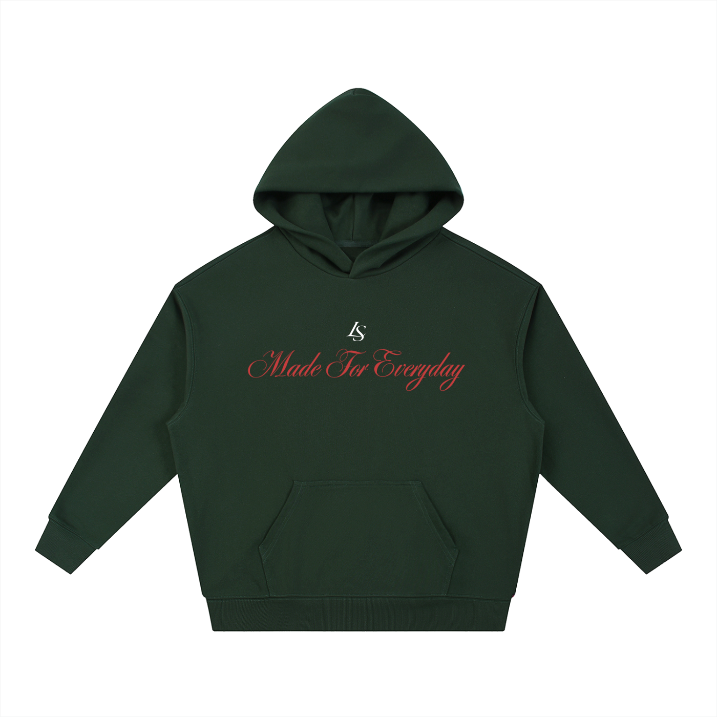 Essential Boxy Heavyweight Drop-Shoulder Hoodie