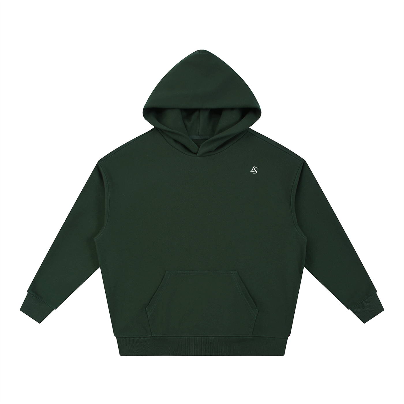 Essential Boxy Heavyweight Drop-Shoulder Hoodie