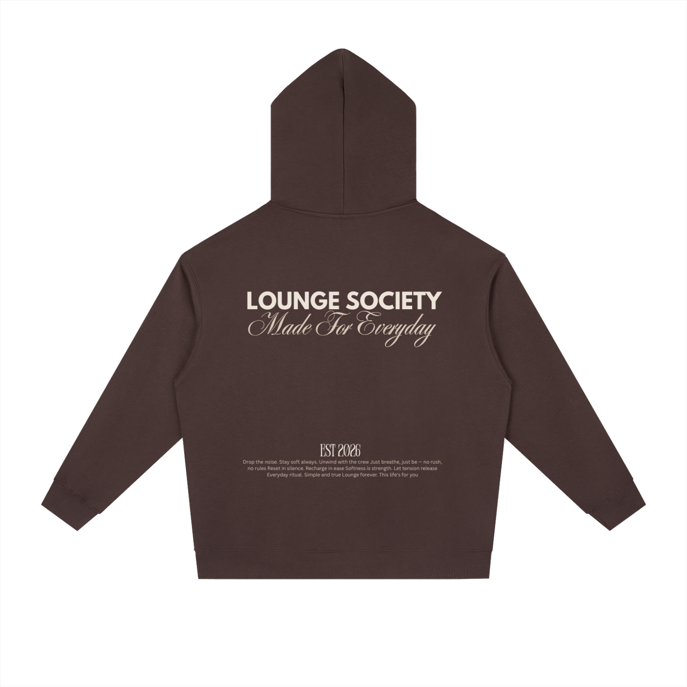 Essential Heavyweight Drop-Shoulder Hoodie